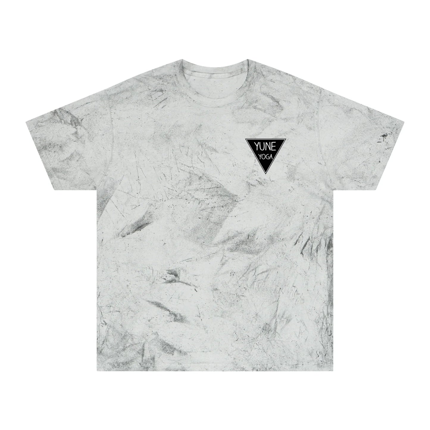 Color Blast Organic Cotton Tie-Dye Yoga Tee – Unisex Vibrant T-Shirt by Yune Yoga