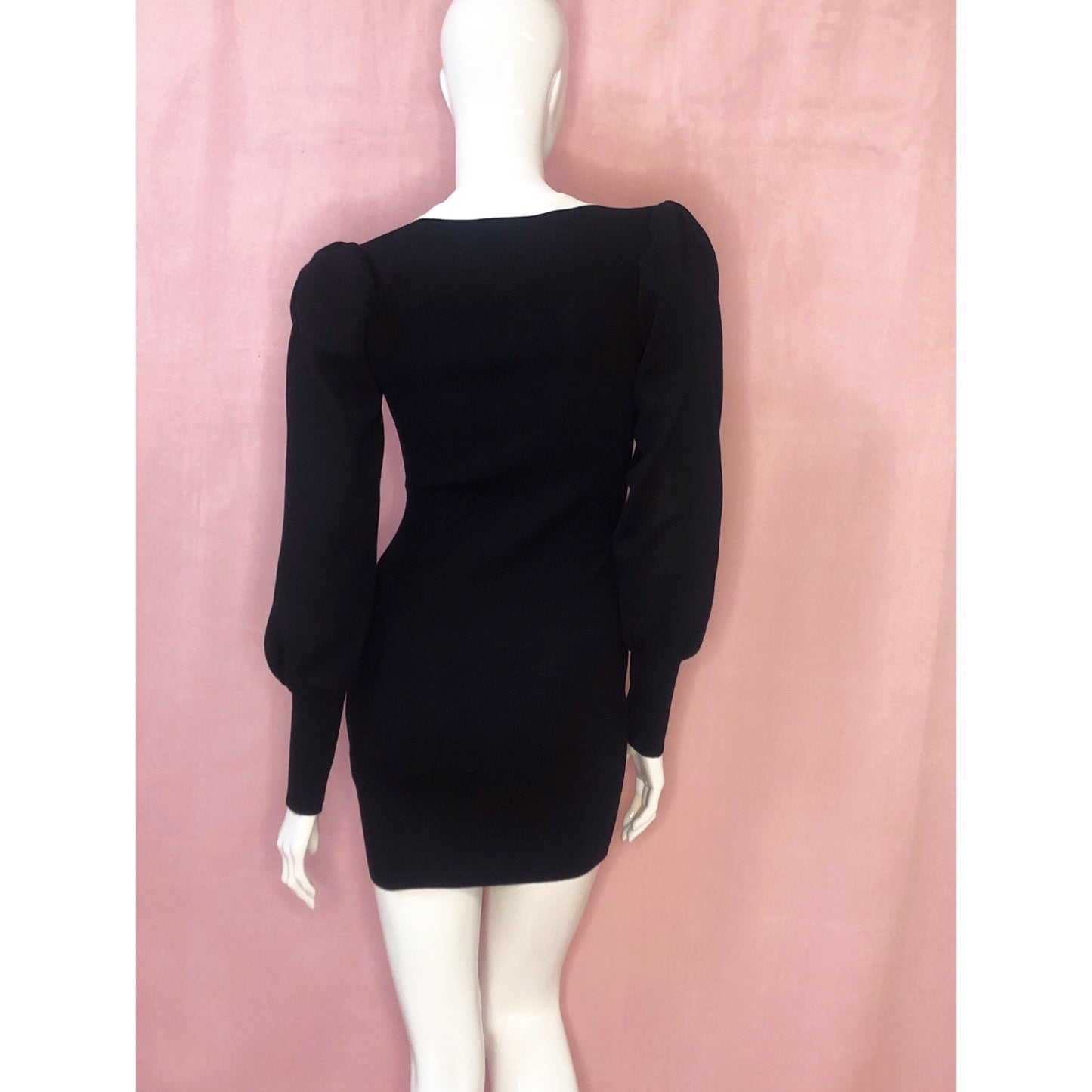 ‘Buttons’ Sweater Mini Dress