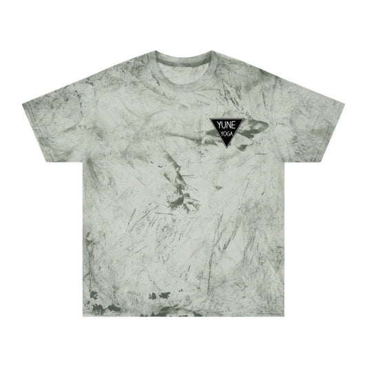 Color Blast Organic Cotton Tie-Dye Yoga Tee – Unisex Vibrant T-Shirt by Yune Yoga