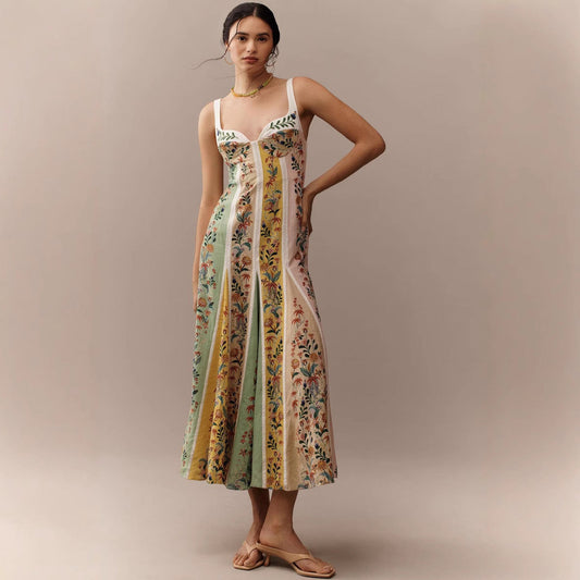 Strapless Floral Dress, The Hamptons | Women - BYMANYC ® New York